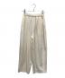 apart by lowrys（アパートバイローリーズ）の古着「スラックスボリュームパンツ」｜アイボリー