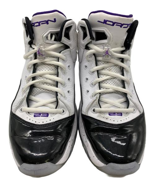 NIKE（ナイキ）NIKE (ナイキ) AIR JORDAN B'Loyal ブラック×ホワイト サイズ:25の古着・服飾アイテム