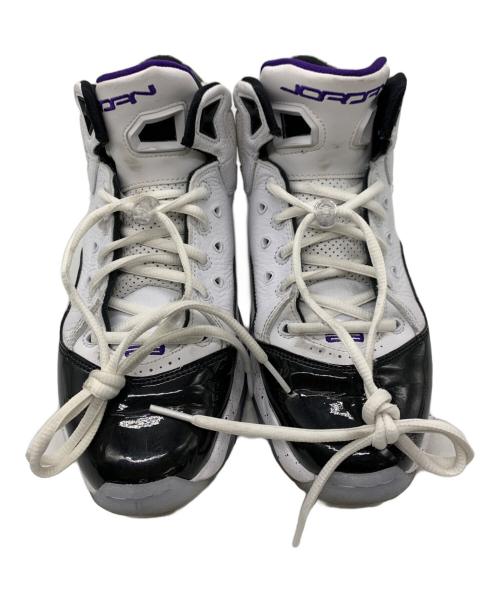 NIKE（ナイキ）NIKE (ナイキ) AIR JORDAN B'Loyal ブラック×ホワイト サイズ:25の古着・服飾アイテム