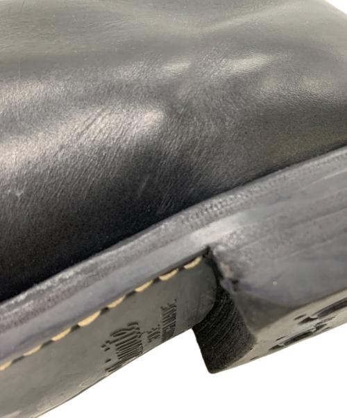 Jalan Sriwijaya（ジャランスリウァヤ）Jalan Sriwijaya (ジャランスリウァヤ) レザーブーツ ブラック サイズ:27.5の古着・服飾アイテム