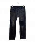 NEIGHBORHOODネイバーフッド）の古着「デニムパンツ」｜ブラック