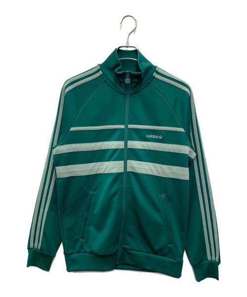 adidas Originals（アディダスオリジナル）adidas originals (アディダスオリジナル) トラックジャケット グリーン サイズ:Lの古着・服飾アイテム
