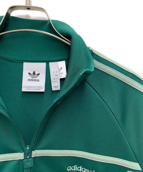 adidas Originals（アディダスオリジナル）adidas originals (アディダスオリジナル) トラックジャケット グリーン サイズ:Lの古着・服飾アイテム