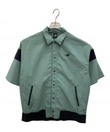 NEW BALANCE（ニューバランス）の古着「MET24 Short Sleeve Shirts Jacket」｜オリーブ
