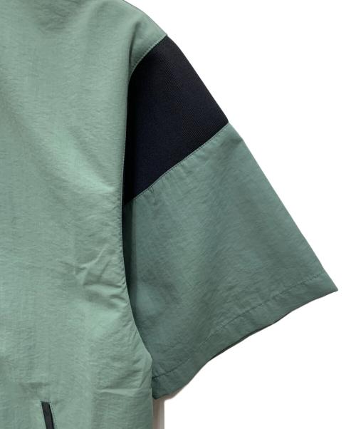 NEW BALANCE（ニューバランス）NEW BALANCE (ニューバランス) MET24 Short Sleeve Shirts Jacket オリーブ サイズ:M 未使用品の古着・服飾アイテム
