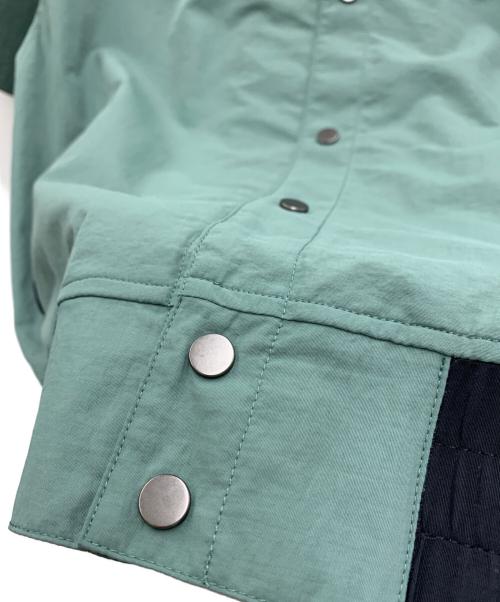 NEW BALANCE（ニューバランス）NEW BALANCE (ニューバランス) MET24 Short Sleeve Shirts Jacket オリーブ サイズ:M 未使用品の古着・服飾アイテム