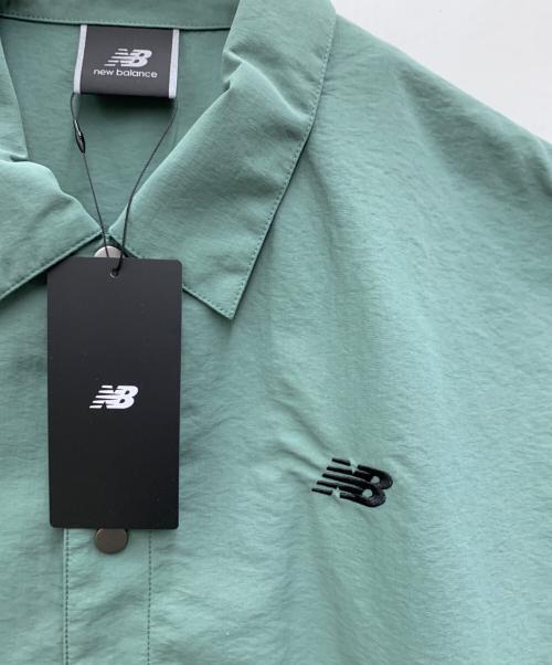 NEW BALANCE（ニューバランス）NEW BALANCE (ニューバランス) MET24 Short Sleeve Shirts Jacket オリーブ サイズ:M 未使用品の古着・服飾アイテム