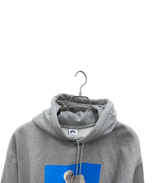NIKE SB（ナイキエスビー）NIKE SB (ナイキエスビー) プルオーバーパーカー グレー サイズ:xxlの古着・服飾アイテム
