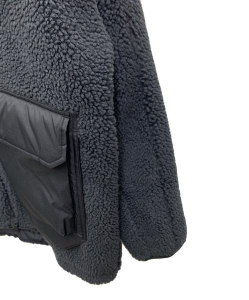 adidas（アディダス）adidas (アディダス) ボアジャケット ブラック サイズ:XLの古着・服飾アイテム