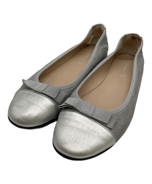 ARMANI（アルマーニ）ARMANI (アルマーニ) バレエシューズ グレー サイズ:39の古着・服飾アイテム