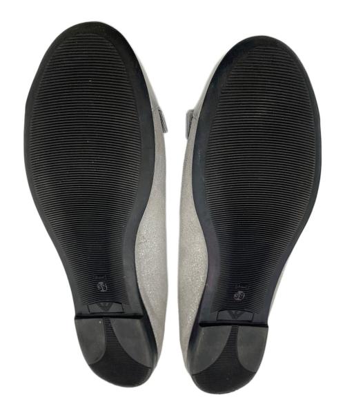 ARMANI（アルマーニ）ARMANI (アルマーニ) バレエシューズ グレー サイズ:39の古着・服飾アイテム