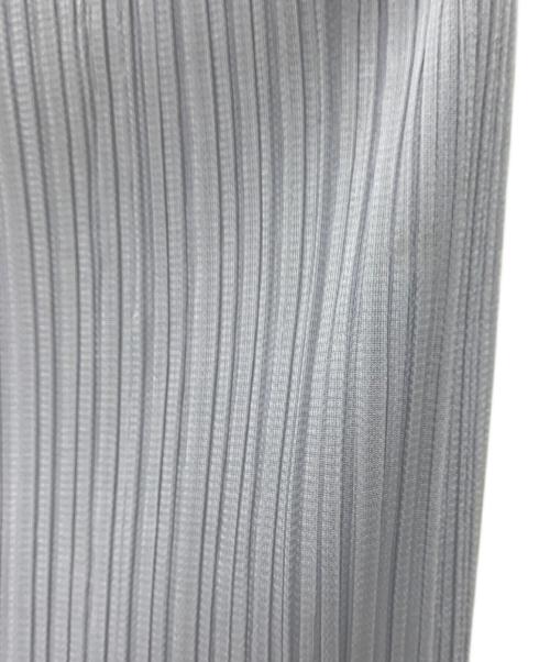 PLEATS PLEASE ISSEY MIYAKE（プリーツプリーズ イッセイミヤケ）PLEATS PLEASE ISSEY MIYAKE (プリーツプリーズ イッセイミヤケ) ■プリーツパンツ ライトグレー サイズ:2 未使用品の古着・服飾アイテム