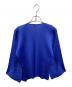 PLEATS PLEASE ISSEY MIYAKE (プリーツプリーズ イッセイミヤケ) プリーツカーディガン パープル サイズ:3：13000円