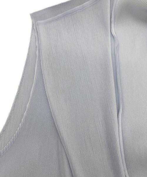 PLEATS PLEASE ISSEY MIYAKE（プリーツプリーズ イッセイミヤケ）PLEATS PLEASE ISSEY MIYAKE (プリーツプリーズ イッセイミヤケ) プリーツベスト スカイブルー サイズ:3の古着・服飾アイテム