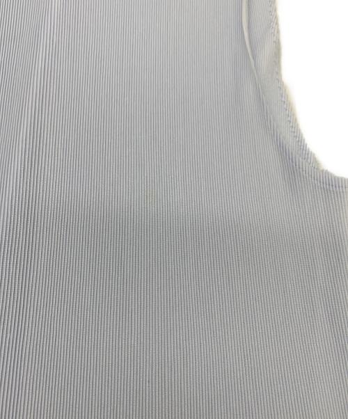 PLEATS PLEASE ISSEY MIYAKE（プリーツプリーズ イッセイミヤケ）PLEATS PLEASE ISSEY MIYAKE (プリーツプリーズ イッセイミヤケ) プリーツベスト スカイブルー サイズ:3の古着・服飾アイテム