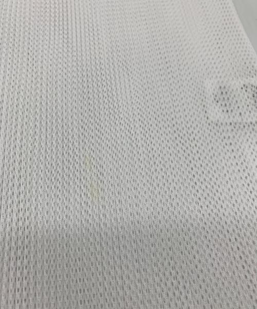 PLEATS PLEASE ISSEY MIYAKE（プリーツプリーズ イッセイミヤケ）PLEATS PLEASE ISSEY MIYAKE (プリーツプリーズ イッセイミヤケ) ノースリーブメッシュカットソー ホワイト サイズ:3の古着・服飾アイテム