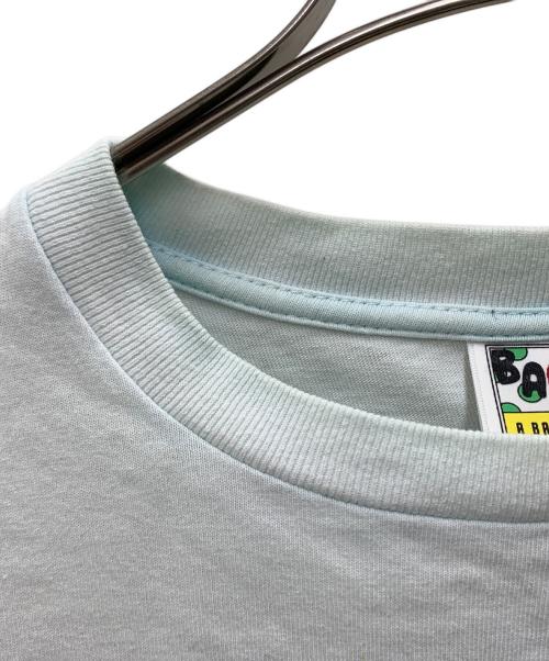 A BATHING APE（ア ベイシング エイプ）A BATHING APE (ア ベイシング エイプ) Tシャツ スカイブルー サイズ:Mの古着・服飾アイテム