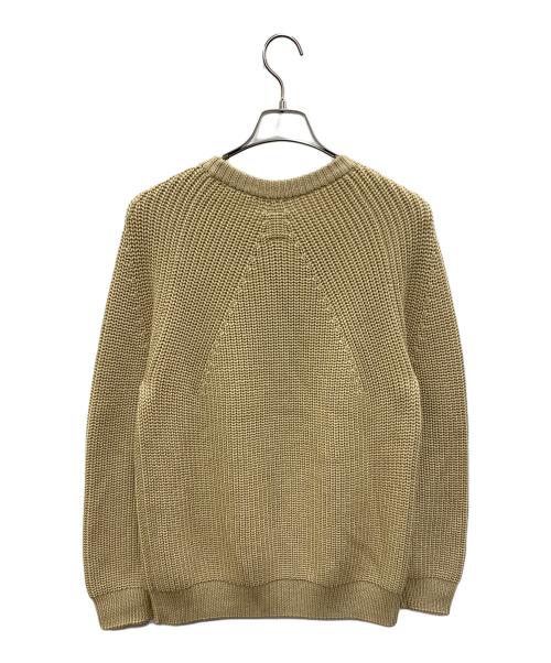 BATONER（バトナ―）BATONER (バトナ―) シグネチャークルーネックニット カーキ サイズ:1の古着・服飾アイテム