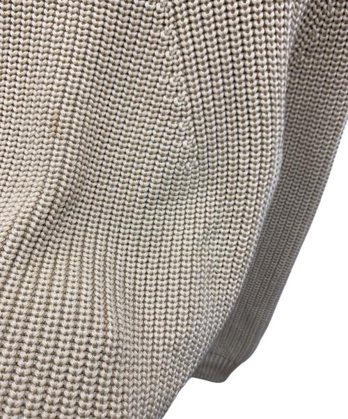 BATONER（バトナ―）BATONER (バトナ―) シグネチャークルーネックニット カーキ サイズ:1の古着・服飾アイテム