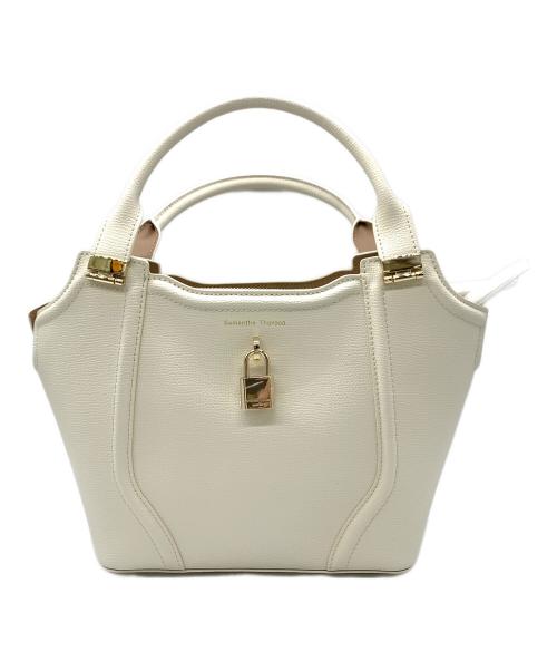 Samantha Thavasa（サマンサタバサ）Samantha Thavasa (サマンサタバサ) カッティングデザイントートバッグ ホワイト 未使用品の古着・服飾アイテム