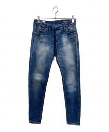 BIG JOHN（ビッグジョン）の古着「デニムパンツ」｜ブルー