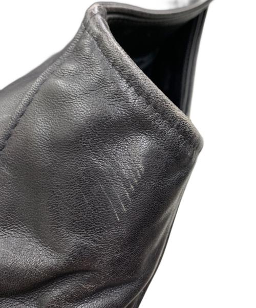 Schott（ショット）Schott (ショット) レザーベスト ブラック サイズ:Lの古着・服飾アイテム