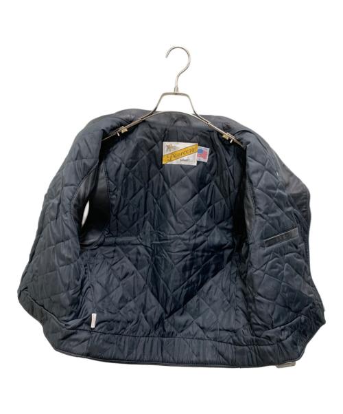 Schott（ショット）Schott (ショット) レザーベスト ブラック サイズ:Lの古着・服飾アイテム