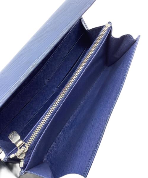LOUIS VUITTON（ルイ ヴィトン）LOUIS VUITTON (ルイ ヴィトン) 長財布 ネイビーの古着・服飾アイテム