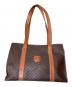CELINE（セリーヌ）の古着「ハンドバッグ　マカダム」｜ブラウン