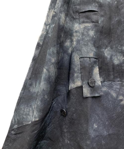 慈雨（ジウ）慈雨 (ジウ) ノースリーブワンピース インディゴ サイズ:40の古着・服飾アイテム