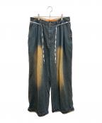 RED KAP × FREAK'S STOREレッドキャップ×フリークスストア）の古着「ワイドデニムパンツ」｜インディゴ