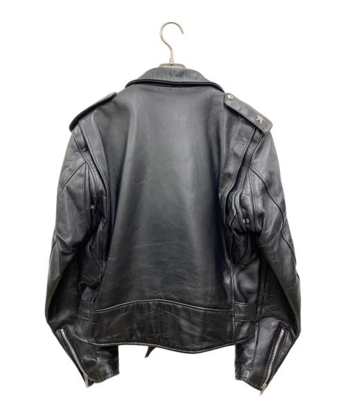 Schott（ショット）Schott (ショット) レザージャケット ブラック サイズ:40の古着・服飾アイテム