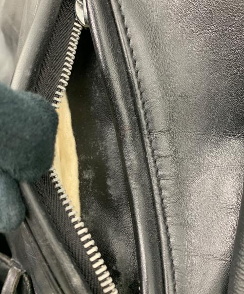 Schott（ショット）Schott (ショット) レザージャケット ブラック サイズ:40の古着・服飾アイテム