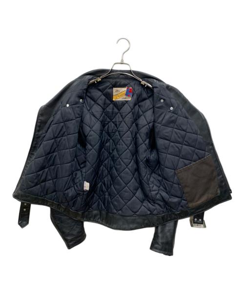 Schott（ショット）Schott (ショット) レザージャケット ブラック サイズ:40の古着・服飾アイテム