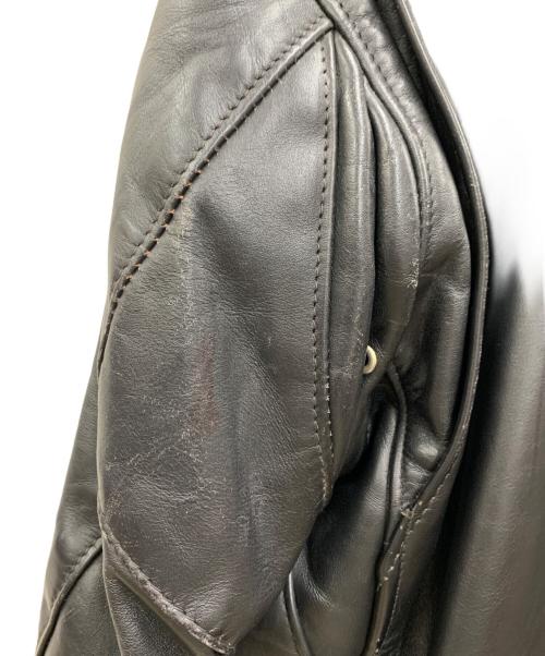 Schott（ショット）Schott (ショット) レザージャケット ブラック サイズ:40の古着・服飾アイテム