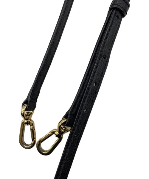 TORY BURCH（トリーバーチ）TORY BURCH (トリーバーチ) ショルダーウォレット ブラックの古着・服飾アイテム