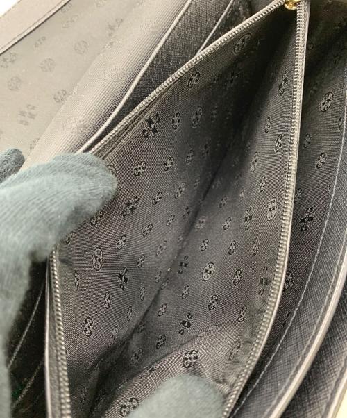 TORY BURCH（トリーバーチ）TORY BURCH (トリーバーチ) ショルダーウォレット ブラックの古着・服飾アイテム