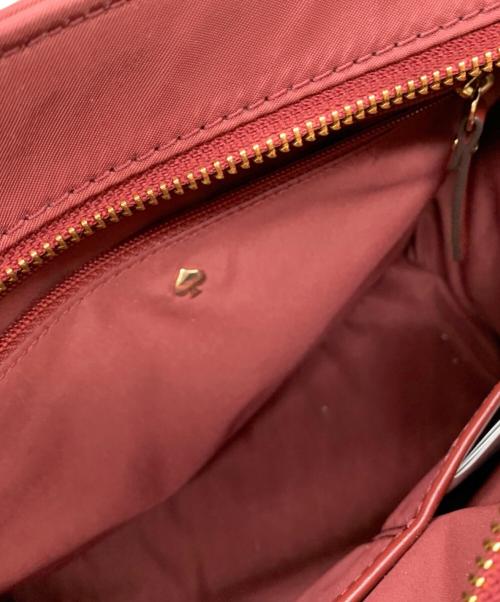 Kate Spade（ケイトスペード）Kate Spade (ケイトスペード) 2WAYショルダーバッグ レッドの古着・服飾アイテム