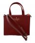 Kate Spade（ケイトスペード）の古着「2WAYショルダーバッグ」｜レッド