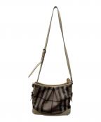 BURBERRYバーバリー）の古着「ショルダーバッグ」｜ブラウン