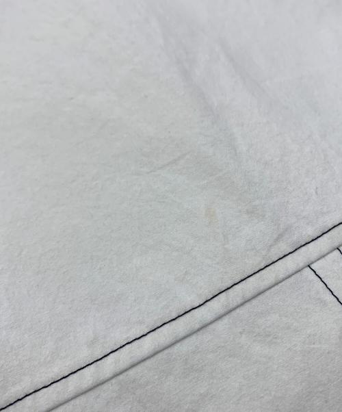 youmolaugh（ユーモラフ）youmolaugh (ユーモラフ) 変形チュニック ホワイト×グレー サイズ:FREE 未使用品の古着・服飾アイテム