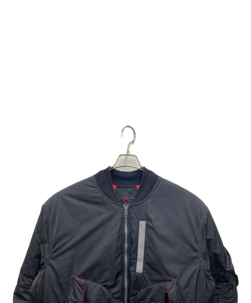 NIKE（ナイキ）NIKE (ナイキ) MA-1ジャケット ブラック サイズ:xxlの古着・服飾アイテム