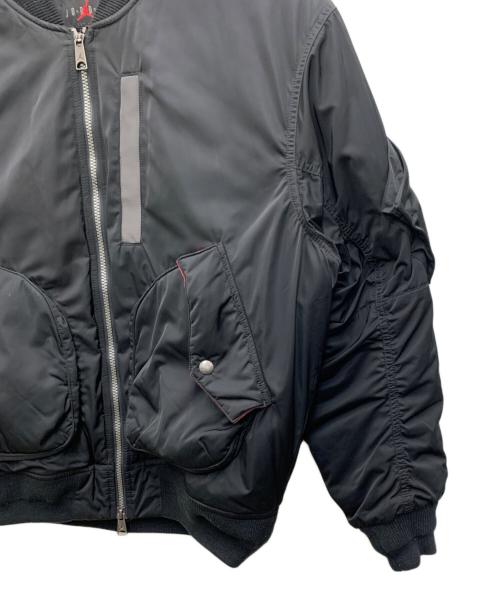 NIKE（ナイキ）NIKE (ナイキ) MA-1ジャケット ブラック サイズ:xxlの古着・服飾アイテム