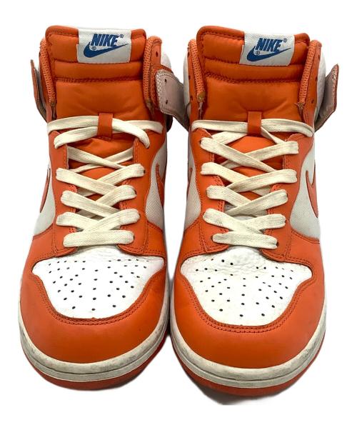 NIKE（ナイキ）NIKE (ナイキ) スニーカー オレンジ×ホワイト サイズ:27.5の古着・服飾アイテム
