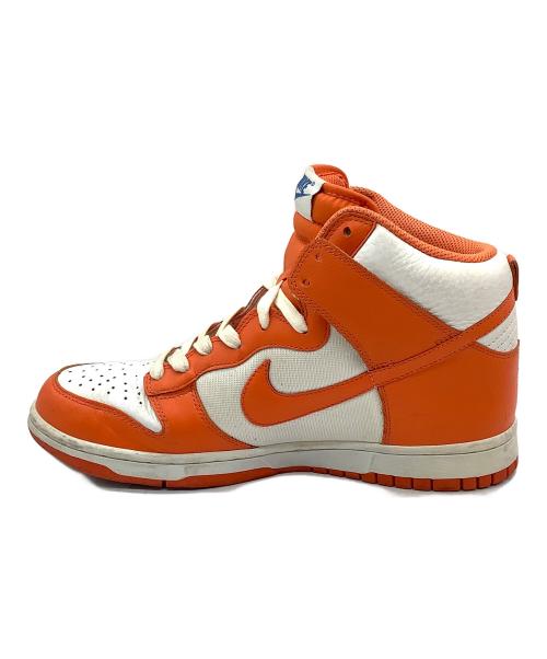 NIKE（ナイキ）NIKE (ナイキ) スニーカー オレンジ×ホワイト サイズ:27.5の古着・服飾アイテム