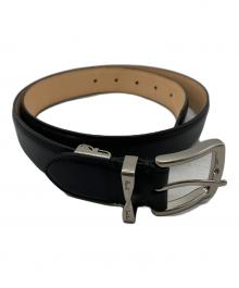 PAUL SMITH（ポールスミス）の古着「レザーベルト」｜ブラック