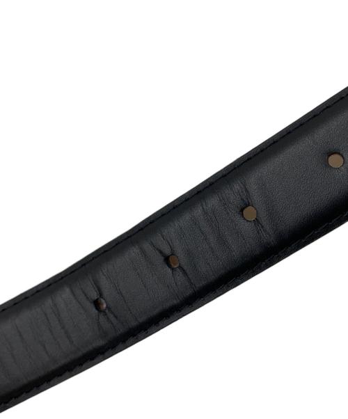 PAUL SMITH（ポールスミス）Paul Smith (ポールスミス) レザーベルト ブラックの古着・服飾アイテム