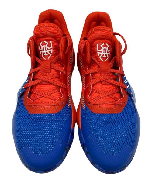 adidas×MARVEL（アディダス×マーベル）adidas×MARVEL (アディダス×マーベル) ローカットスニーカー レッド×ブルー サイズ:26の古着・服飾アイテム