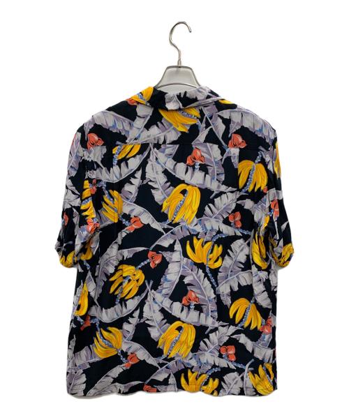 KONABAY（コナベイハワイ）KONABAY (コナベイハワイ) アロハシャツ ブラック×イエロー サイズ:Lの古着・服飾アイテム