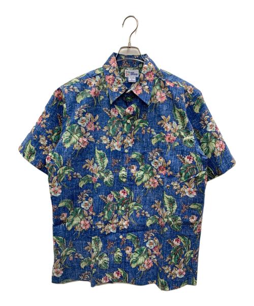 reyn spooner（レイン スプナー）reyn spooner (レイン スプナー) アロハシャツ ブルー サイズ:Lの古着・服飾アイテム